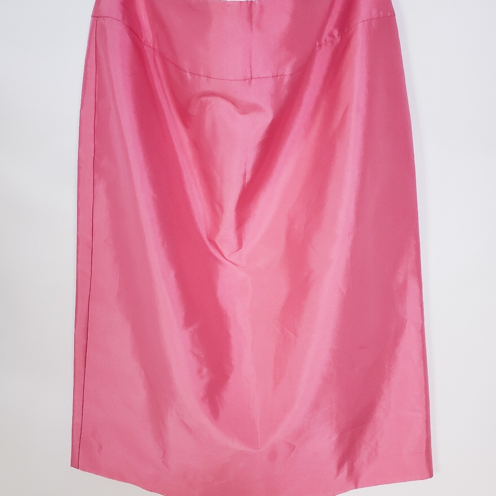 🚫SOLD🚫Silk Pencil Skirt - Picture 4 of 8